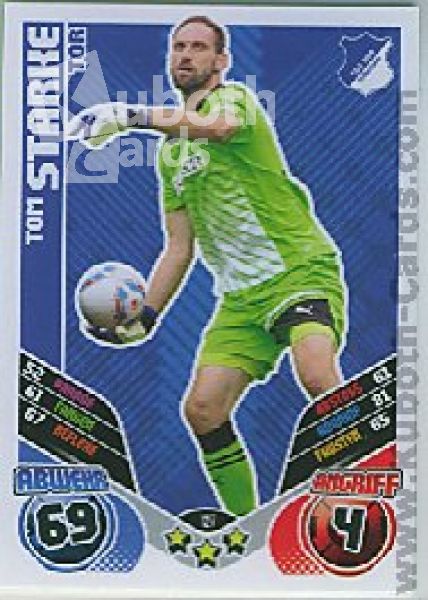 Fussball 2011 / 12 Topps Match Attax - No 127 - Tom Starke
