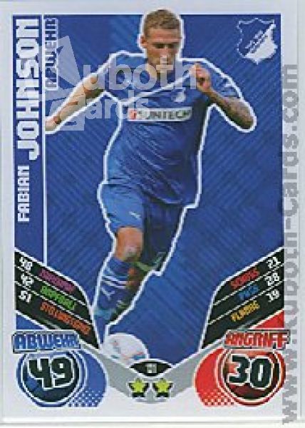 Fussball 2011 / 12 Topps Match Attax - No 131 - Fabian Johnson