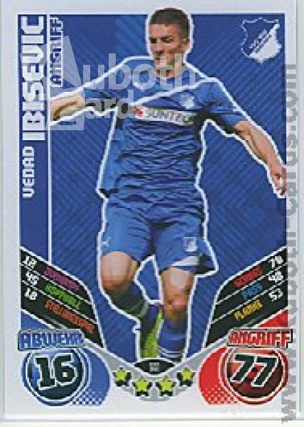 Fussball 2011 / 12 Topps Match Attax - No 141 - Vedad Ibisevic