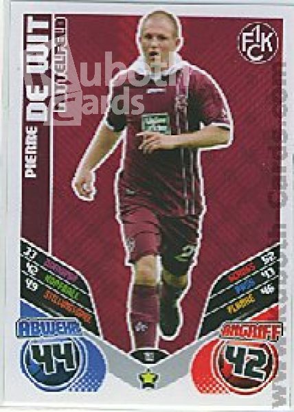 Fussball 2011 / 12 Topps Match Attax - No 152 - Pierre de Witt