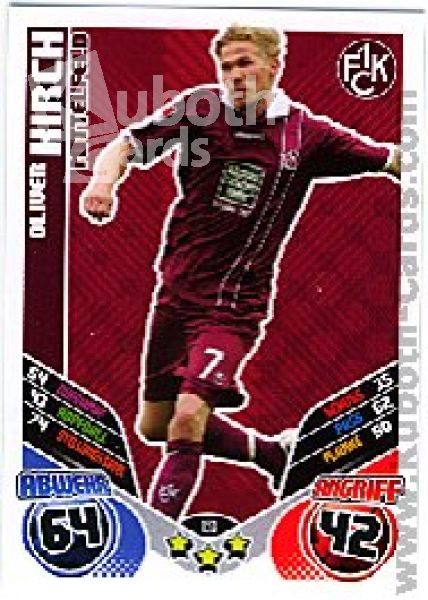 Fussball 2011 / 12 Topps Match Attax - No 153 - Oliver Kirch