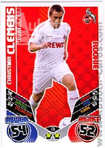 Fussball 2011 / 12 Topps Match Attax - No 170 - Christian Clemen