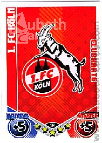 Fussball 2011 / 12 Topps Match Attax - No 394 - Logo Köln