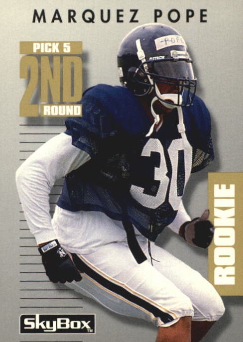 NFL 1992 SkyBox Prime Time - No 047 - Marquez Pope