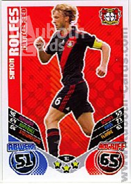 Fussball 2011 / 12 Topps Match Attax - No 194 - Simon Rolfes