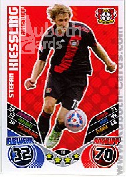Fussball 2011 / 12 Topps Match Attax - No 196 - Stefan Kiessling