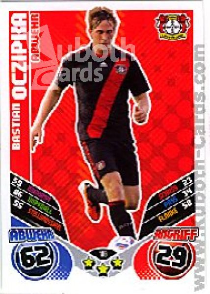 Fussball 2011 / 12 Topps Match Attax - No 186 - Bastian Oczipka