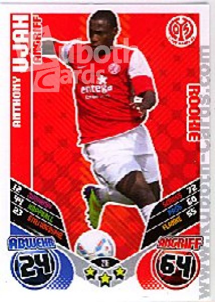 Fussball 2011 / 12 Topps Match Attax - No 216 - Anthony Vjah