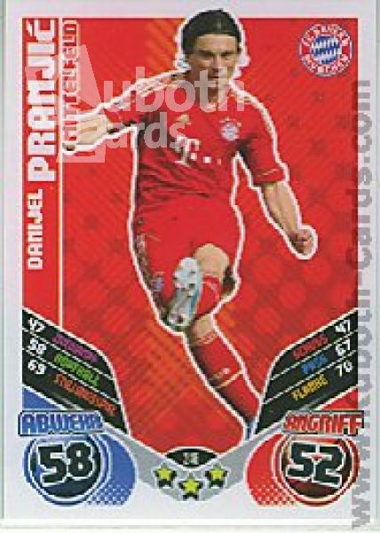 Fussball 2011 / 12 Topps Match Attax - No 246 - Danijel Pranjic