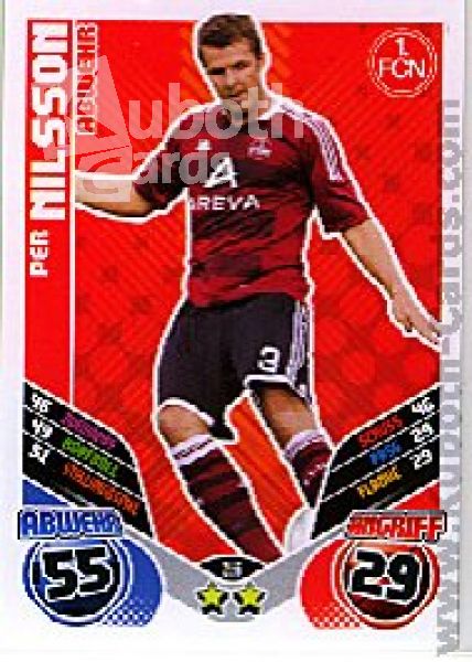 Fussball 2011 / 12 Topps Match Attax - No 256 - Per Nilsson