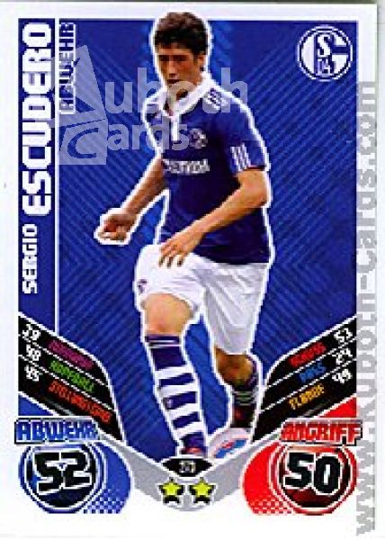 Fussball 2011 / 12 Topps Match Attax - No 273 - Sergio Escudero