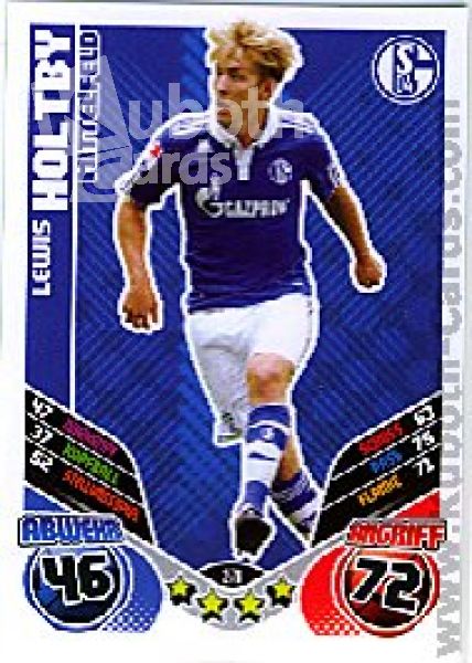 Fussball 2011 / 12 Topps Match Attax - No 278 - Lewis Holtby