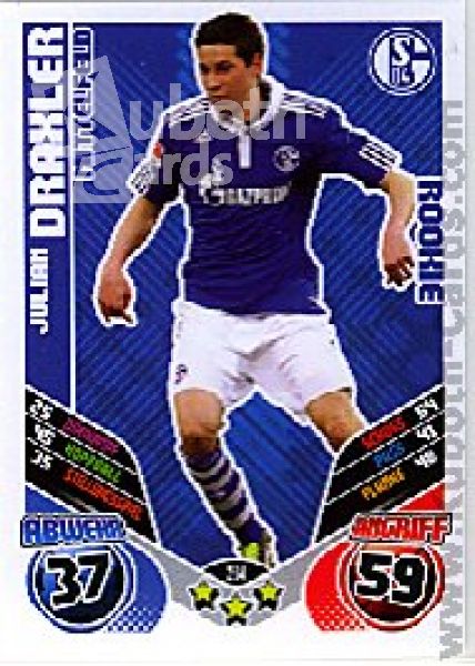 Fussball 2011 / 12 Topps Match Attax - No 284 - Julian Draxler