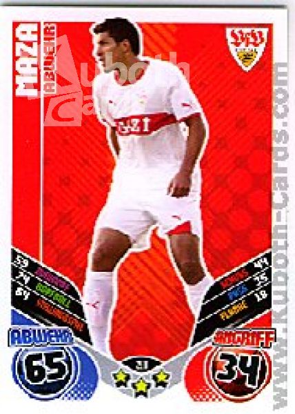 Fussball 2011 / 12 Topps Match Attax - No 290 - Maza