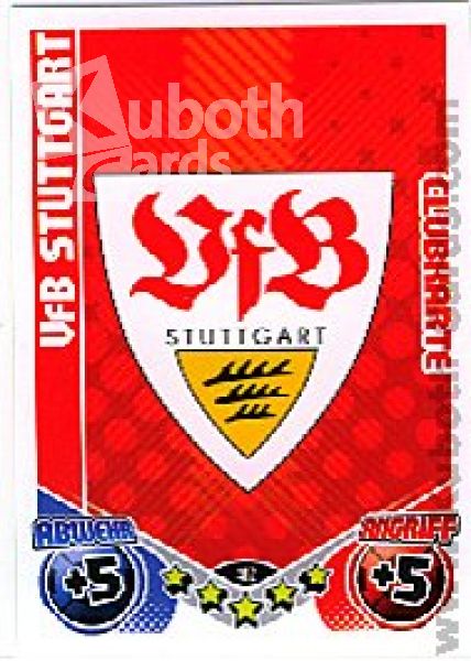 Fussball 2011 / 12 Topps Match Attax - No 402 - Logo Stuttgart