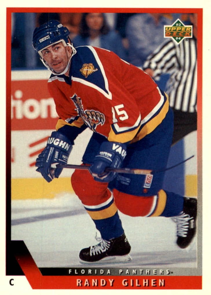 NHL 1993/94 Upper Deck - No 481 - Randy Gilhen
