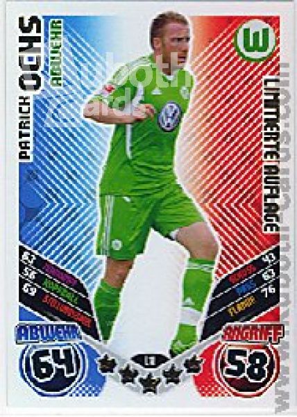 Fussball 2011 / 12 Topps Match Attax - No L18 - Patrick Ochs