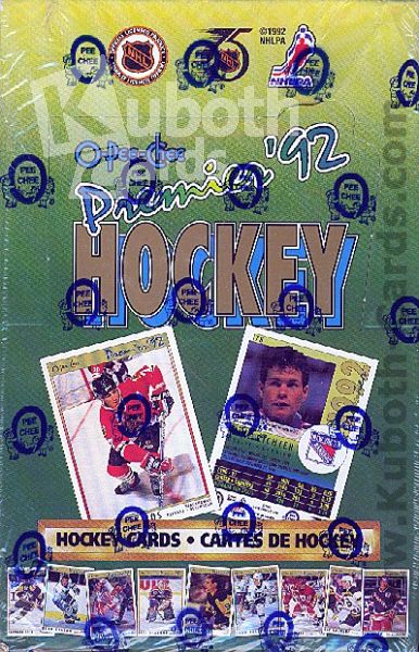 NHL 1992-93 OPC Premier - Box