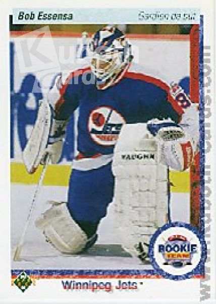 NHL 1990-91 Upper Deck French - No. 337 - Bob Essensa