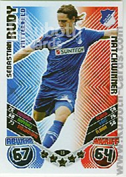 Fussball 2011 / 12 Topps Match Attax - No L8 - Sebastian Rudy
