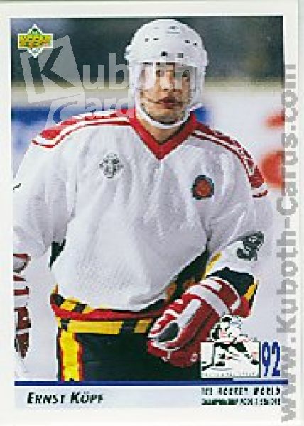NHL 1992 / 93 Upper Deck - No 372 - Ernst Köpf
