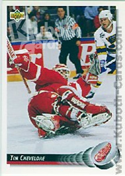 NHL 1992 / 93 Upper Deck - No 197 - Tim Cheveldae