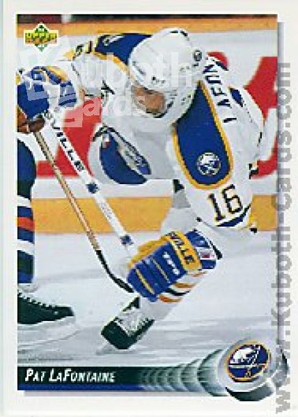 NHL 1992 / 93 Upper Deck - No 165 - Pat LaFontaine