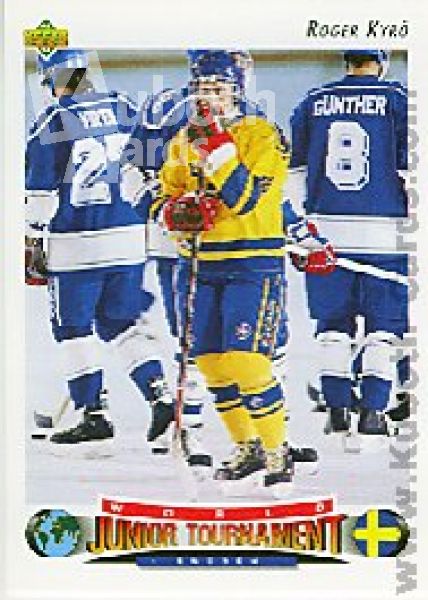 NHL 1992 / 93 Upper Deck - No 226 - Roger Kyrö