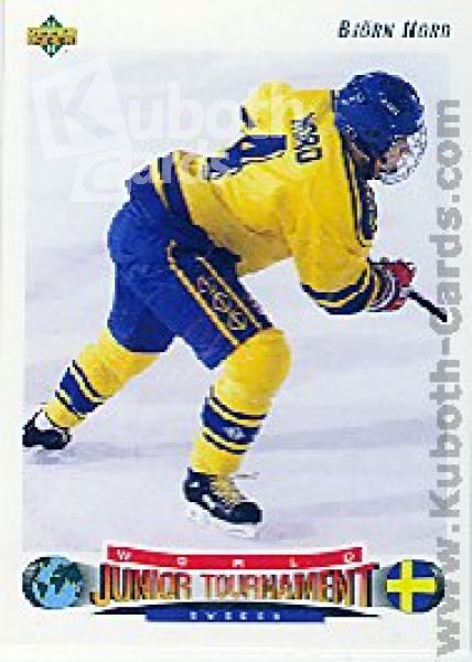 NHL 1992 / 93 Upper Deck - No 231 - Björn Nord
