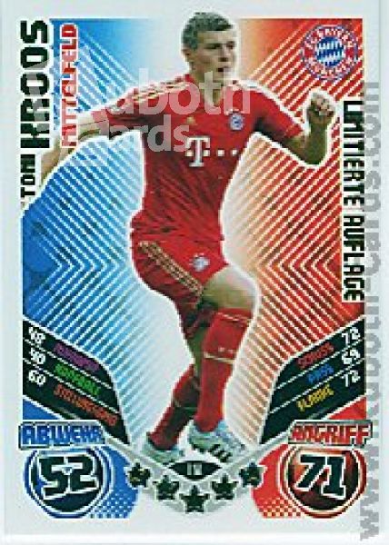 Fussball 2011 / 12 Topps Match Attax - No L14 - Toni Kroos