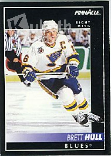 NHL 1992/93 Pinnacle - No 100 - Brett Hull