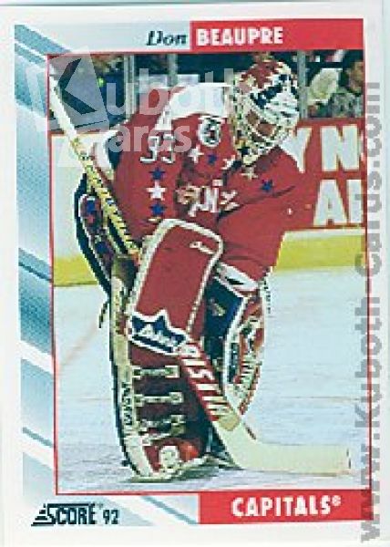 NHL 1992/93 Score - No 320 - Don Beaupre