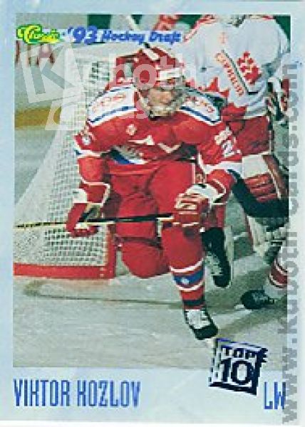 NHL 1993 Classic - No 6 - Viktor Kozlov