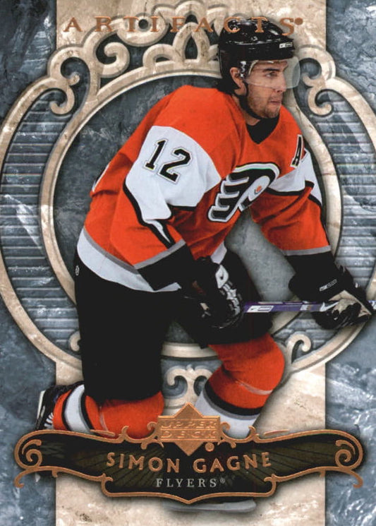 NHL 2007-08 Artifacts - No 48 - Simon Gagne
