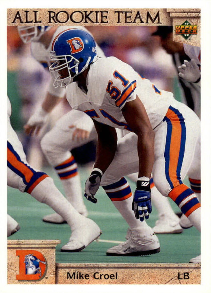 NFL 1992 Upper Deck - No 49 - Mike Croel