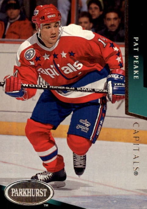 NHL 1993/94 Parkhurst - No 490 - Pat Peake