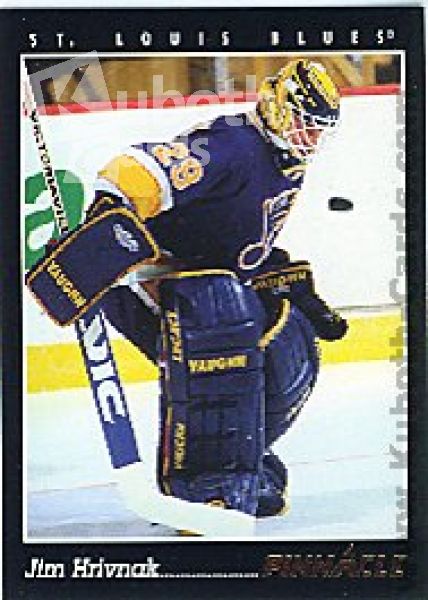 NHL 1993 / 94 Pinnacle - No 407 - Jim Hrivnak