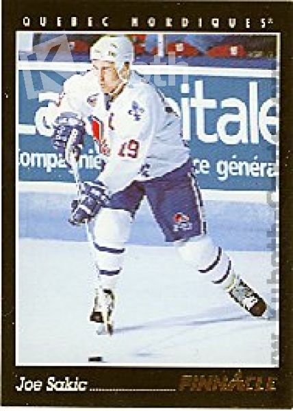 NHL 1993 / 94 Pinnacle - No 290 - Joe Sakic