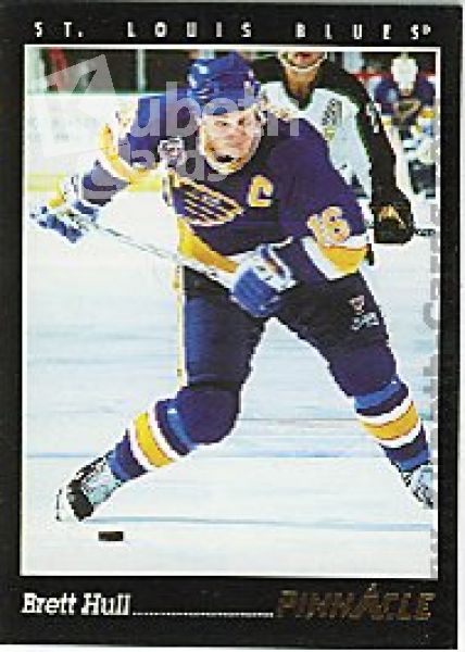 NHL 1993 / 94 Pinnacle - No 200 - Brett Hull