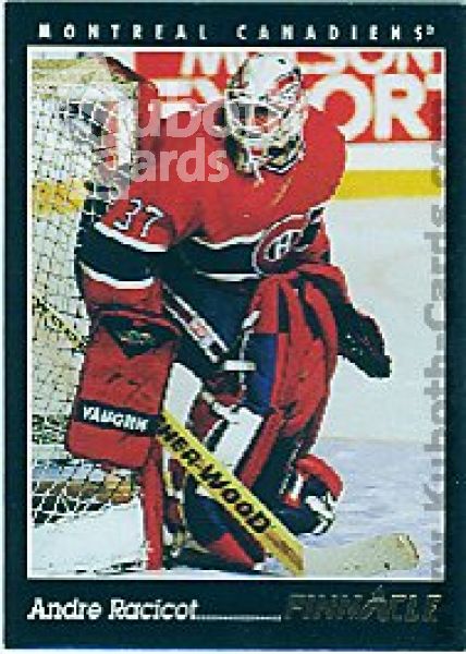 NHL 1993 / 94 Pinnacle Canadian - No 332 - Andre Racicot
