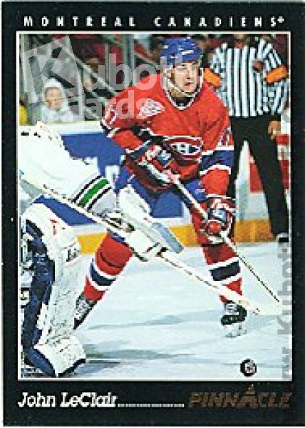NHL 1993 / 94 Pinnacle - No 112 - John LeClair