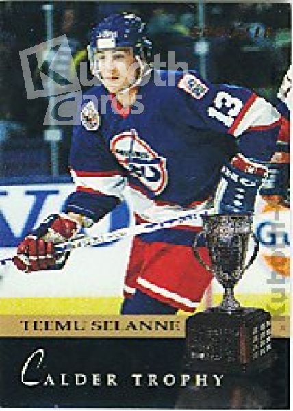NHL 1993 / 94 Pinnacle Canadian - No 222 - Teemu Selanne