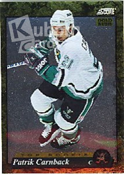 NHL 1993 / 94 Score Gold Rush - No 615 - Patrik Carnback