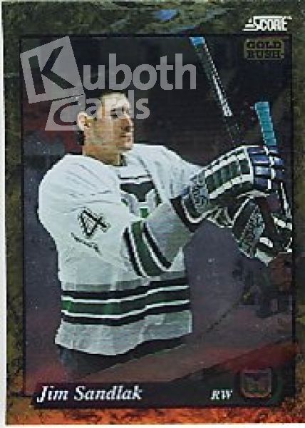 NHL 1993 / 94 Score Gold Rush - No 532 - Jim Sandlak