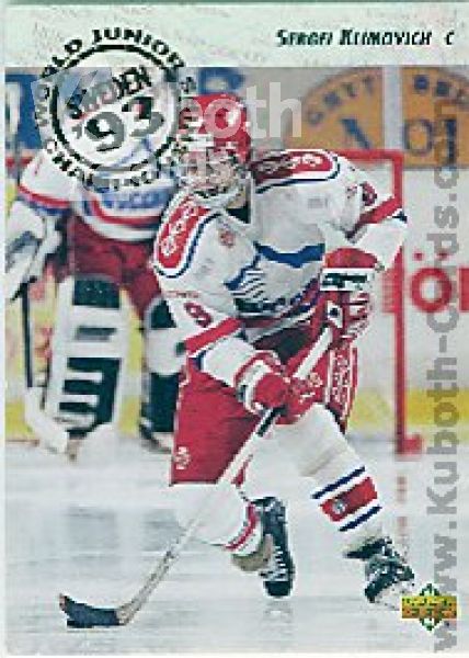 NHL 1993 / 94 Upper Deck - No 275 - Sergei Klimovich