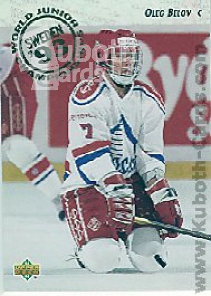 NHL 1993 / 94 Upper Deck - No 274 - Oleg Belov