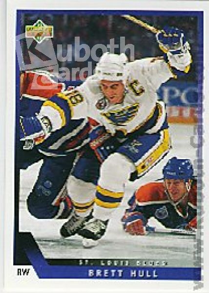 NHL 1993 / 94 Upper Deck - No 160 - Brett Hull