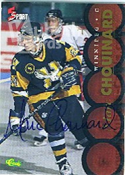 NHL 1995 Classic Five Sport Autographs - No 153 - Chouinard