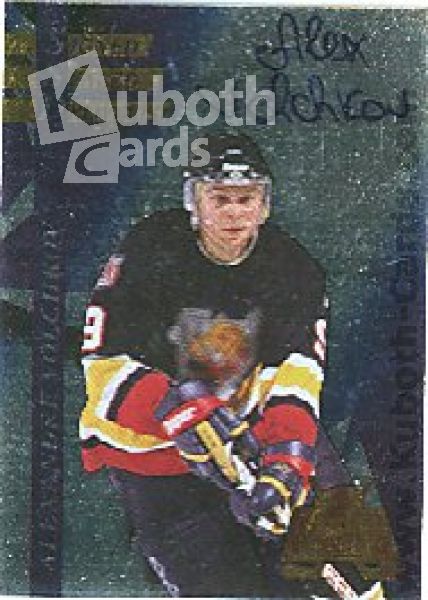 NHL 1996 Collector's Edge Ice Signed, Sealed & Delivered - No 1 -Alexandre Volchkov