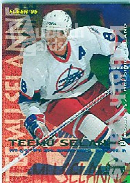 NHL 1994 / 95 Fleer - No 245 - Teemu Selanne